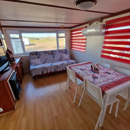 Campsite Mobilhomme Dans Camping Mimizan
